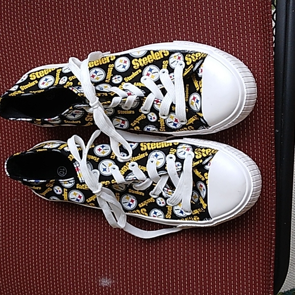 steelers Shoes - Steelers tennis shoes